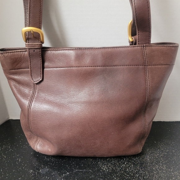 Tignanello Brown Leather Tote - Picture 6 of 10